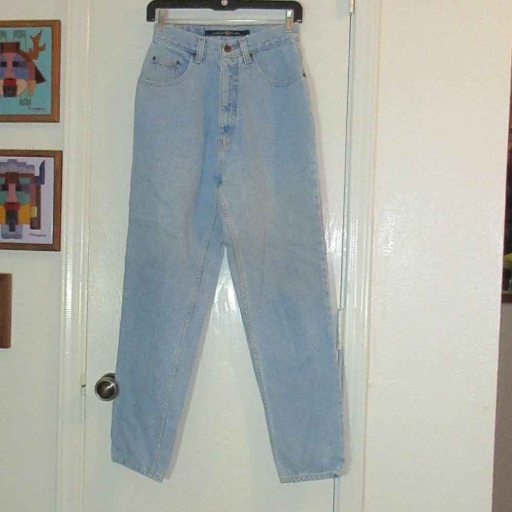 AMERICAN OUTPOST Blue Cotton Denim Jeans W26